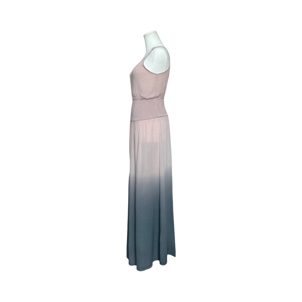 Promesa Elegant Ombre Maxi Dress With Slit On Right Side - Picture 3 of 5